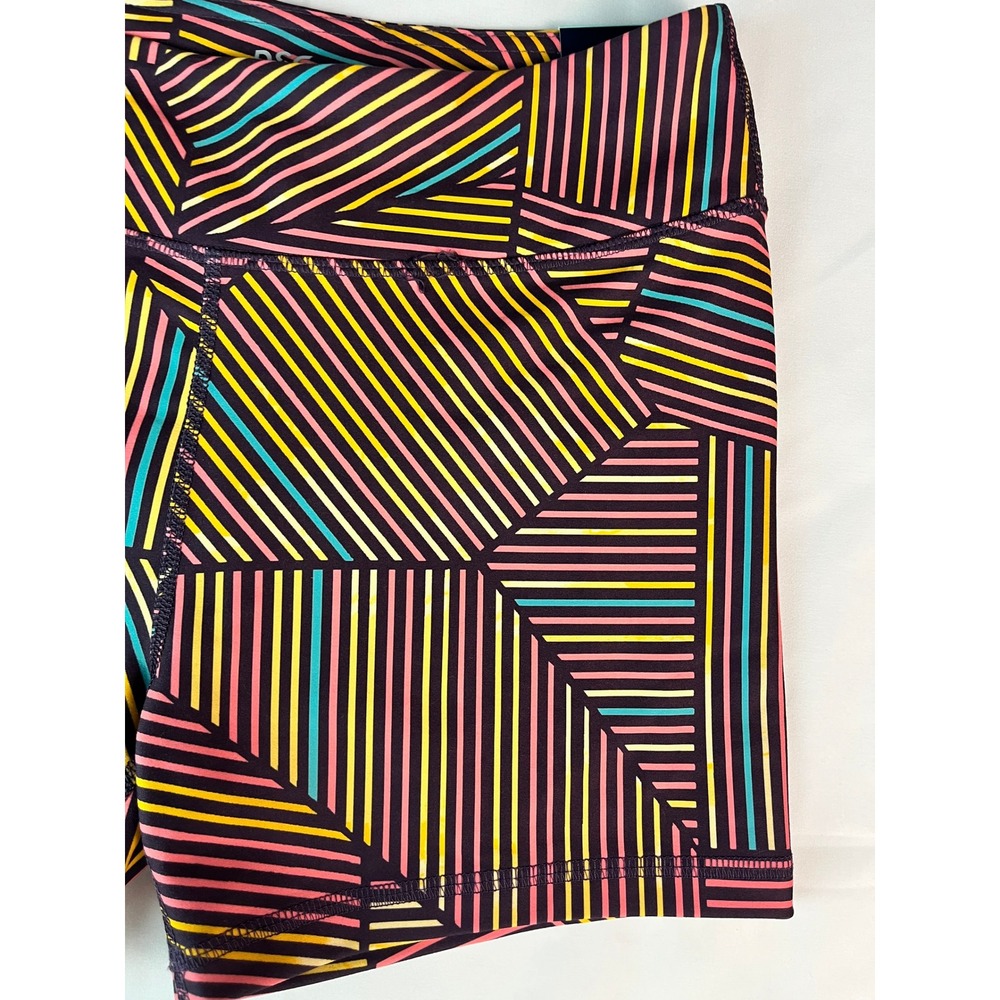 DSG Girls XL (16) Momentum Shortie Geo Maze Athletic Shorts‎ Activewear